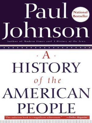 cover image of A History of the American People